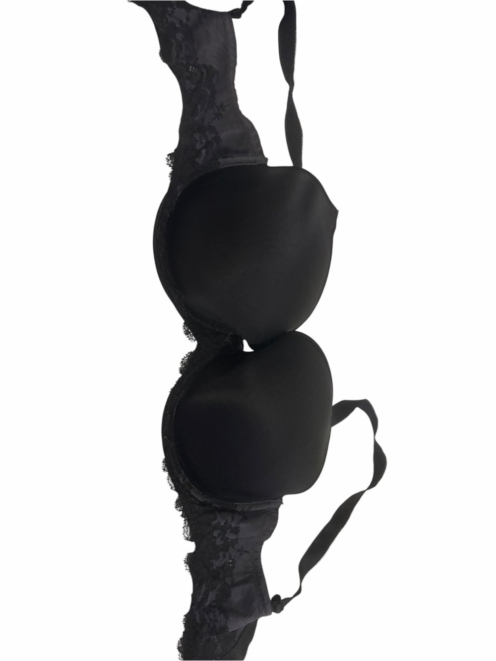 Wacoal Black Lace Underwire Bra Size 36DDD
